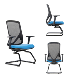 高品質網椅弓形固定辦公椅AS-6239C